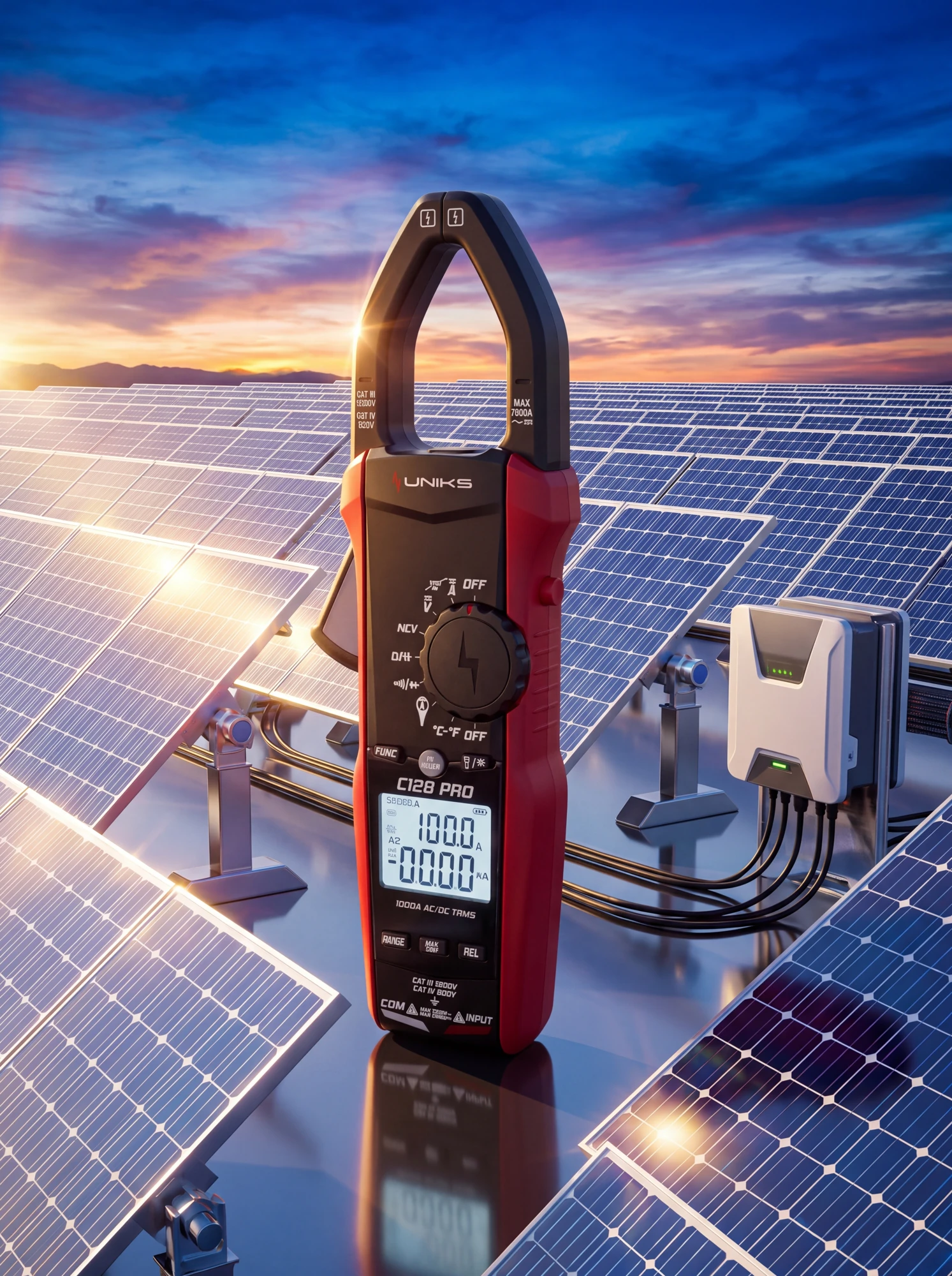 C128PRO CAT III · Photovoltaic application